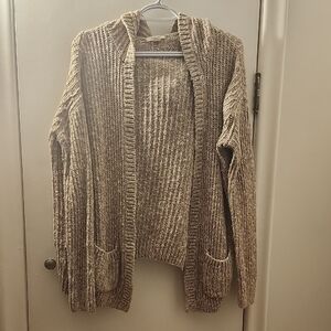 Garage Women's Knit Cardigan - Brown